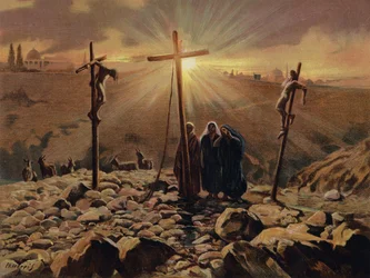 Calvaire le sabbat suivant la crucifixion